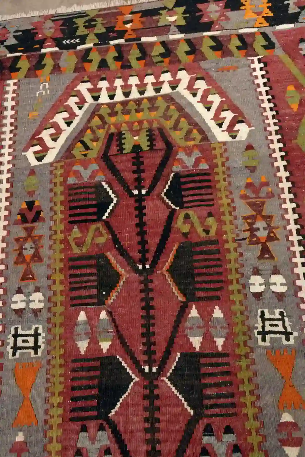 Main Image for Beautiful Vintage 1960's, 'Tree of Life' design. Turkish Kilim.