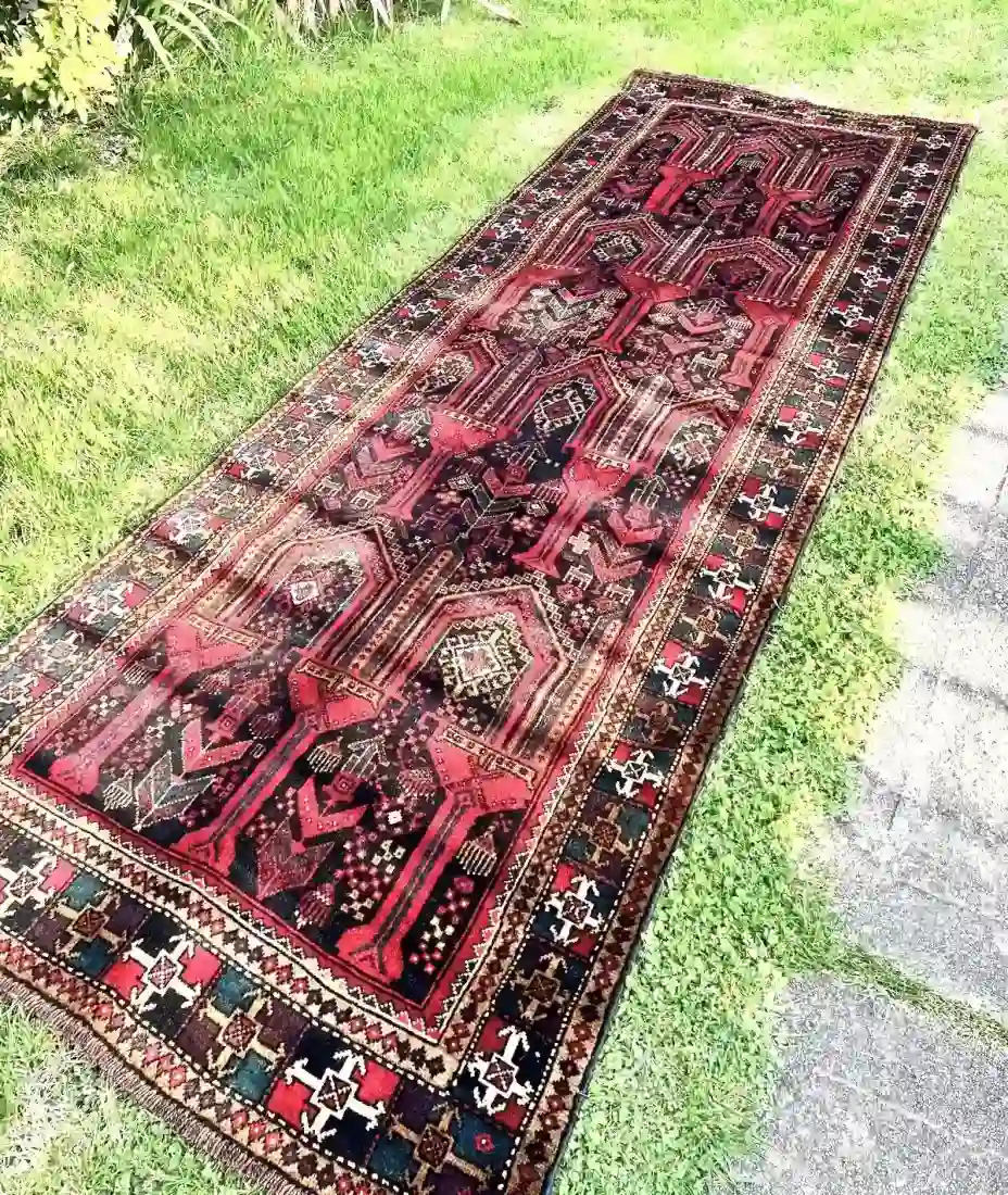 Main Image for Beautiful Afghan Herat Belouch Rug. Genuine Nomad weaving. Superb 100% hand knotted, wool Rug.