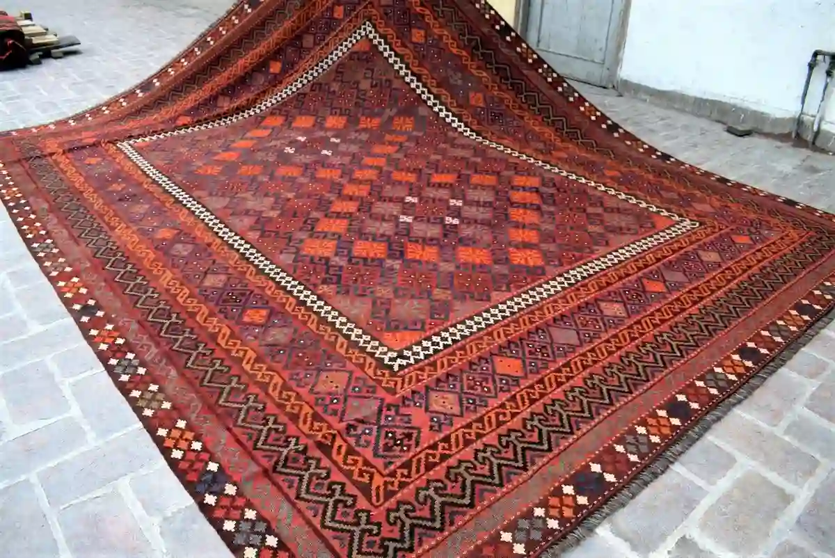 Main Image for Genuinely Stunning, Vintage 1980's Large Maimana Kilim.