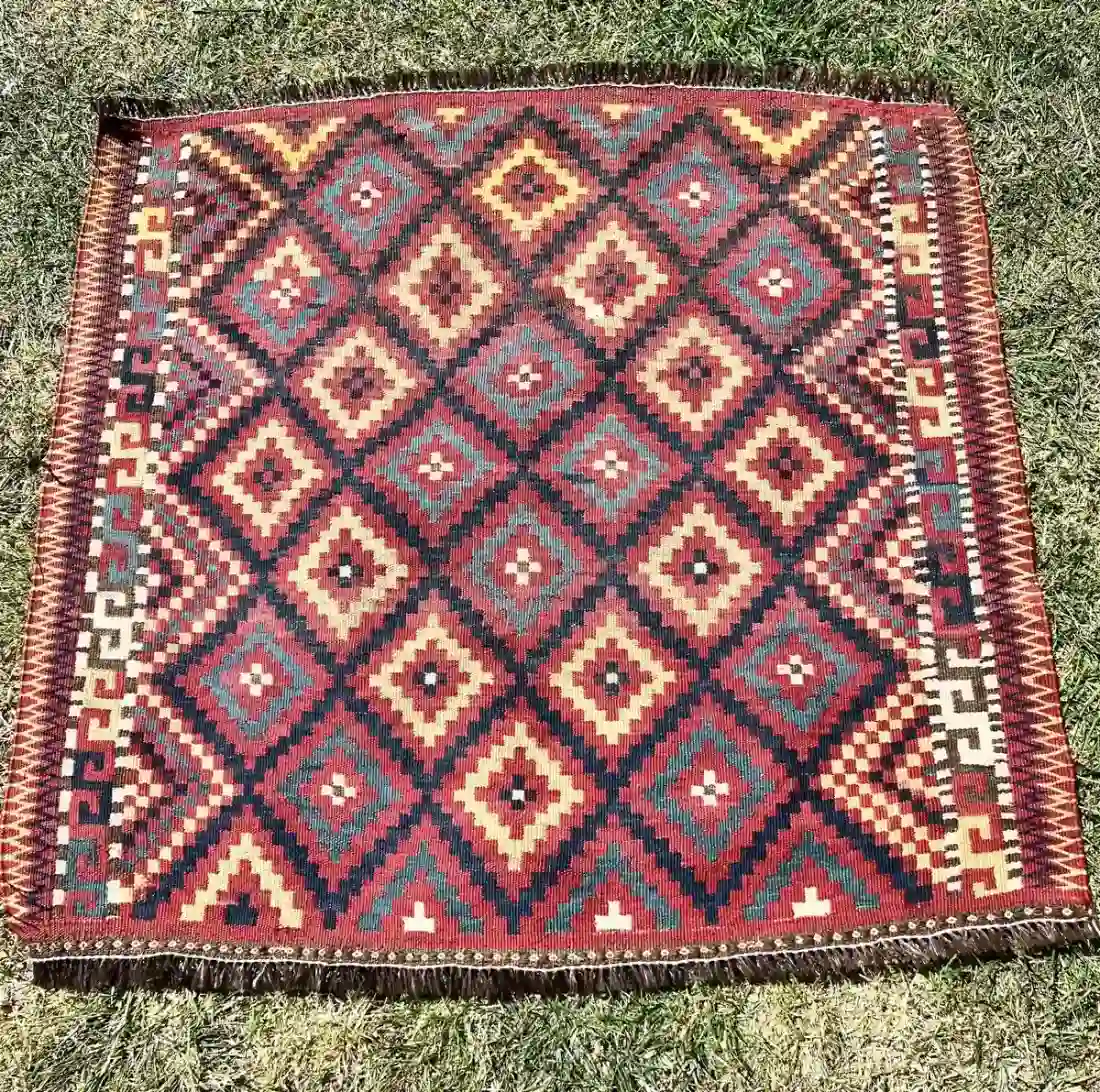 Main Image for Beautiful Uzbek Tartari Kilim from Northern Afghanistan