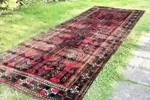 Afghan Rug - Beautiful Afghan Herat Belouch Rug. Genuine Nomad weaving. Superb 100% hand knotted, wool Rug., Size: 271cm x 181cm