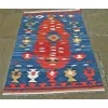 Thumbnail Image 2 of Attractive, Hand woven Afghan Kilim. Blue and Red.