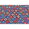 Thumbnail Image 5 of Fabulous rich, intense colours!  Superb quality, Hand woven Afghan wool Kilim.