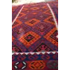 Thumbnail Image 9 of Extremely attractive, Vintage 1990's Maimana kilim. Woven by Uzbeks in Northern Afghanistan.