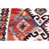 Thumbnail Image 7 of Vintage 1960's Turkish, Finely woven Kilim from the area of Van. Superb traditional design!