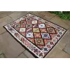 Thumbnail Image 2 of Lovely old Vintage 1950's, Persian Bakhtiari Tribe Kilim.